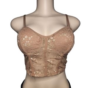 Bozzolo Sexy Lace Floral Bralette Top
